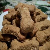 Peanut Butter Dog Biscuits_image
