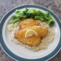 Baked Flounder with Panko and Parmesan image