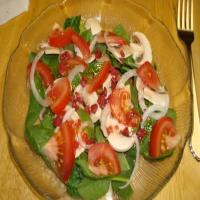 Spinach Salad with Warm 