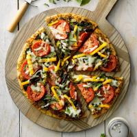Pesto Vegetable Pizza_image