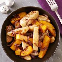 Roasted Turnips & Butternut Squash with Five-Spice Glaze Recipe - (4.5/5) image