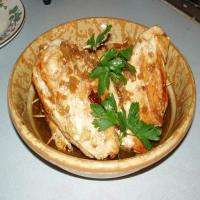 Brie and Caramelized Onion Stuffed Chicken Breasts_image
