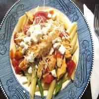 Chicken and Asparagus with Penne Pasta_image