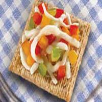Tri-Color Pepper Cheese Melts_image