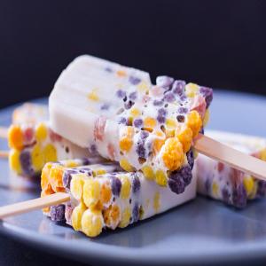 Breakfast Cereal Popsicles image
