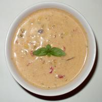 Peruvian Cream of Chicken Soup image