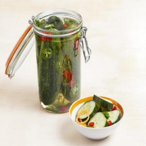 Quick and Easy Pickles with Chiles image