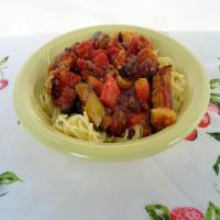 Spicy Ratatouille with Sausage & Spaghetti_image