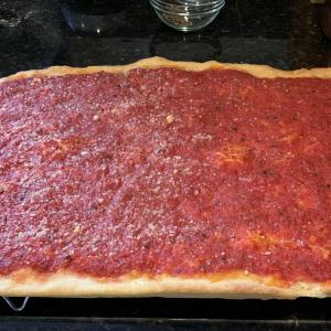 Rhode Island-Style Pizza Strips aka Bakery Pizza_image