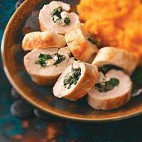 Lemony Spinach-Stuffed Chicken Breasts image
