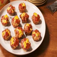 Cheesy BBQ Meatloaf Cups image