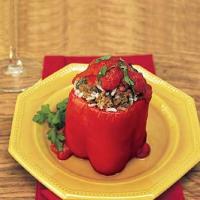 Stuffed Red Bell Peppers_image