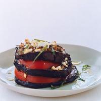 Grilled Eggplant Stacks with Tomato and Feta image
