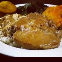 Smothered Pork Chops and Rice image
