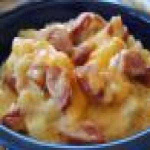 Jolean's Cheese Potato & Smoked Sausage Casserole_image