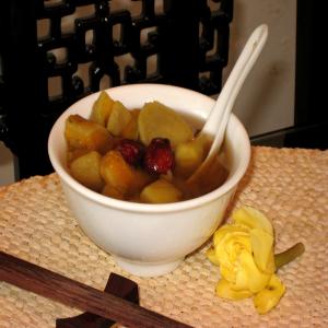 Traditional Chinese Sweet Potato & Ginger Dessert Soup_image