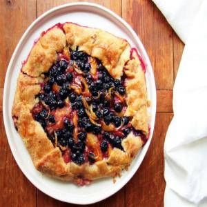 Plum and Crystallized Ginger Galette_image