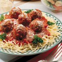 Easy Spaghetti and Meatballs image