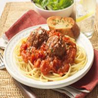 Classic Spaghetti & Parmesan Meatballs image
