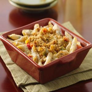 Bell Pepper Mac and Cheese with Fondue Cheese Sauce_image