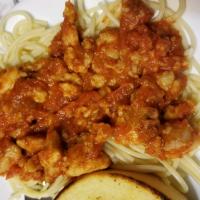 Chicken Meatballs and Spaghetti_image