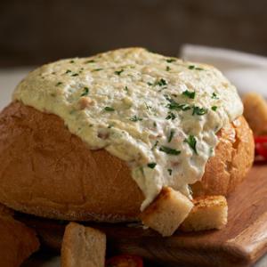 Clam Dip in a Bread Bowl_image