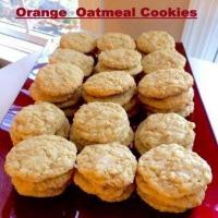 Orange Oatmeal Cookies_image