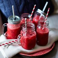 Raspberry lemonade slushies image