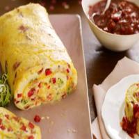 Omelet Roll with Bacon Salsa image