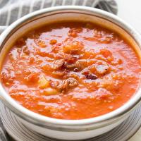 Tomato, White Bean, Bacon Soup_image