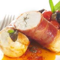 Chicken wrapped in Parma ham image