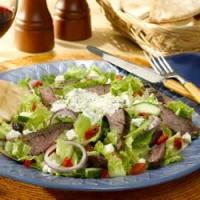 Gyro Steak Salad (with Tzatziki dressing)_image