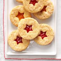 Raspberry Linzer Cookies_image