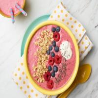 Mixed Berries and Banana Smoothie (and Smoothie Bowl) image