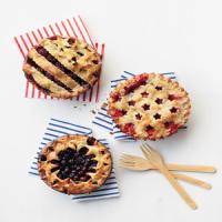Fourth of July Summer Berry Pies image