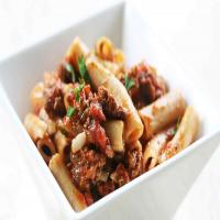 Penne Pasta with Meat Sauce_image