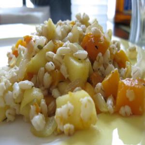 Weight Watchers Barley With Butternut Squash, Apples and Onions image