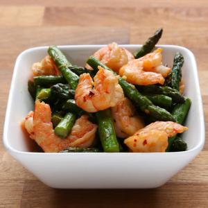 Shrimp & Asparagus Stir Fry (Healthy) Recipe - (4/5)_image