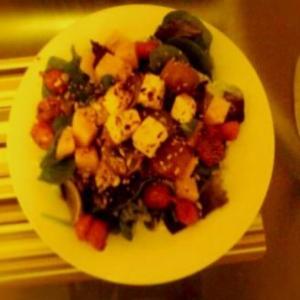 Spicy Squash and Tofu Salad_image