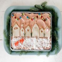 Airline Cookie Sheet Cake image