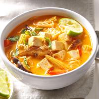 Veggie Thai Curry Soup image