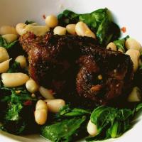 Chef John's Pork and Beans and Greens image