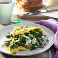Veggie Omelet with Goat Cheese_image