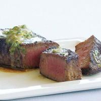 Pan-Seared Steak with Caper-Anchovy Butter_image