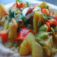 Curried Mixed Vegetables image