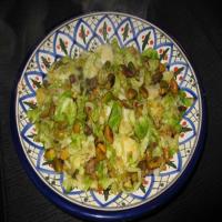 Sauteed Brussels Sprouts With Lemon and Pistachios image