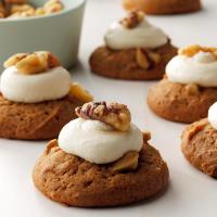 Frosted Gingerbread Nut Cookies_image