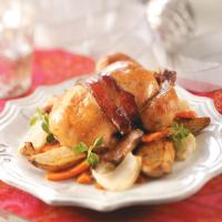Roasted Cornish Hens with Vegetables_image