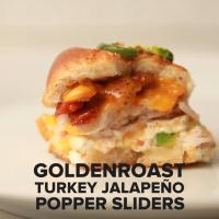 Charter Reserve® Turkey Jalapeno Popper Sliders Recipe by Tasty image