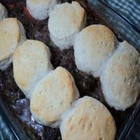 Beef Stew With Onion Gravy and Biscuit Dumplings_image